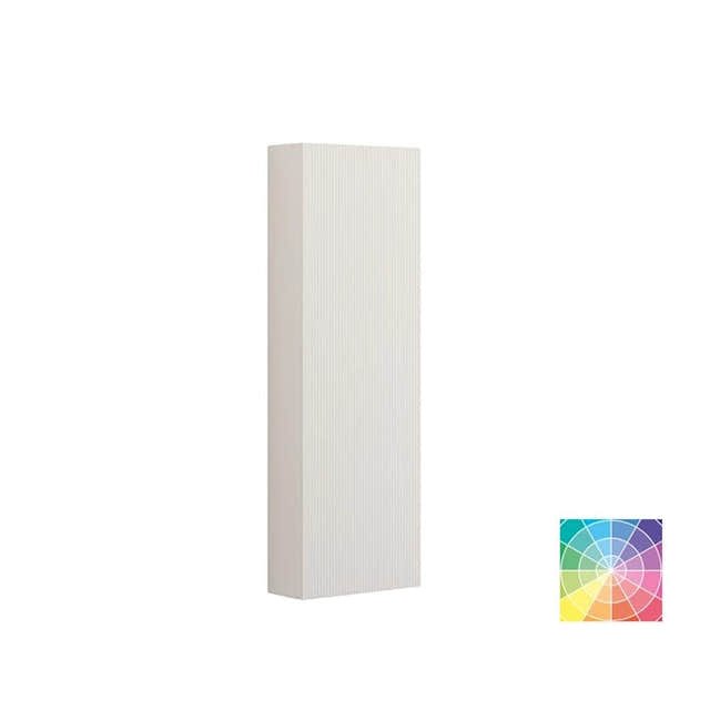Dansani Calidris Rillet Høyskap 1 dør D16cm NCS farge / Høyre hengslet / 160cm Dansani Høyskap bad DA-C65-C199