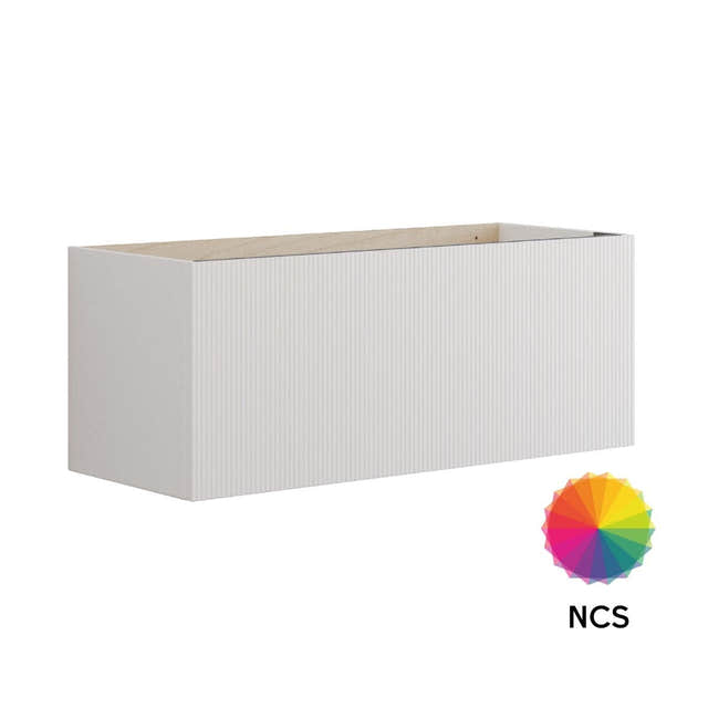 Dansani Calidris Rillet Servantskap 1 skuff D40cm NCS farge / 100cm Dansani Servantskap DA-C03-C099
