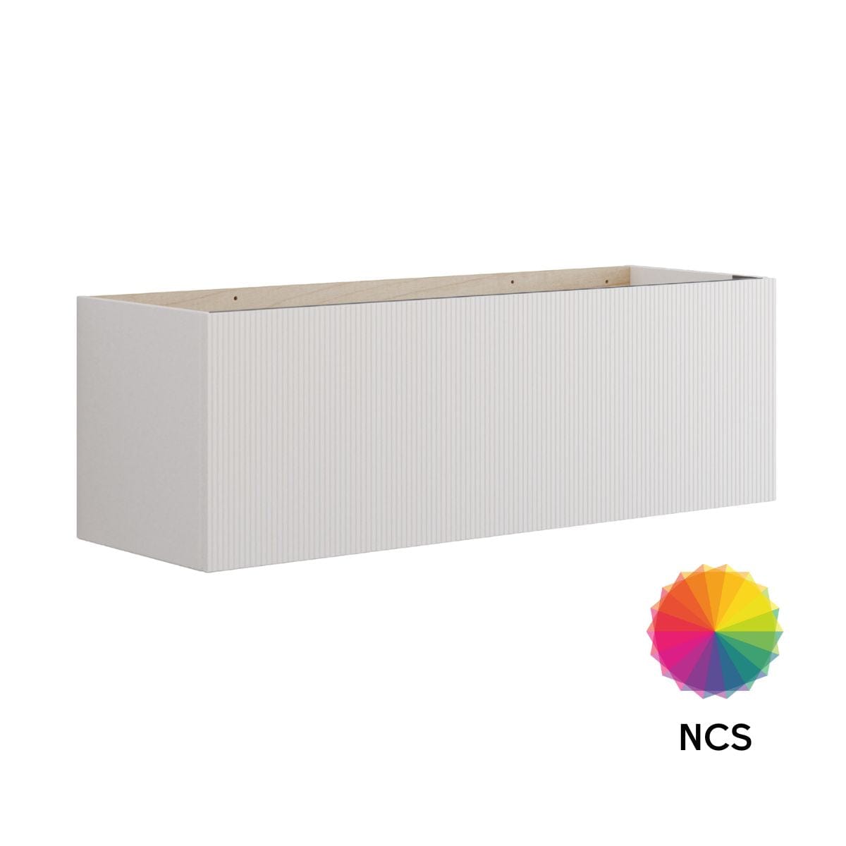 Dansani Calidris Rillet Servantskap 1 skuff D40cm NCS farge / 120cm dobbel Dansani Servantskap DA-C05-C099