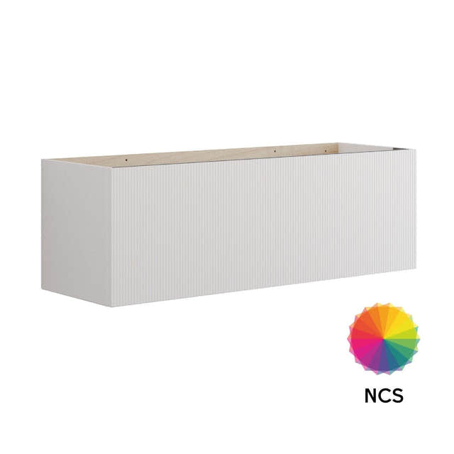 Dansani Calidris Rillet Servantskap 1 skuff D40cm NCS farge / 120cm dobbel Dansani Servantskap DA-C05-C099