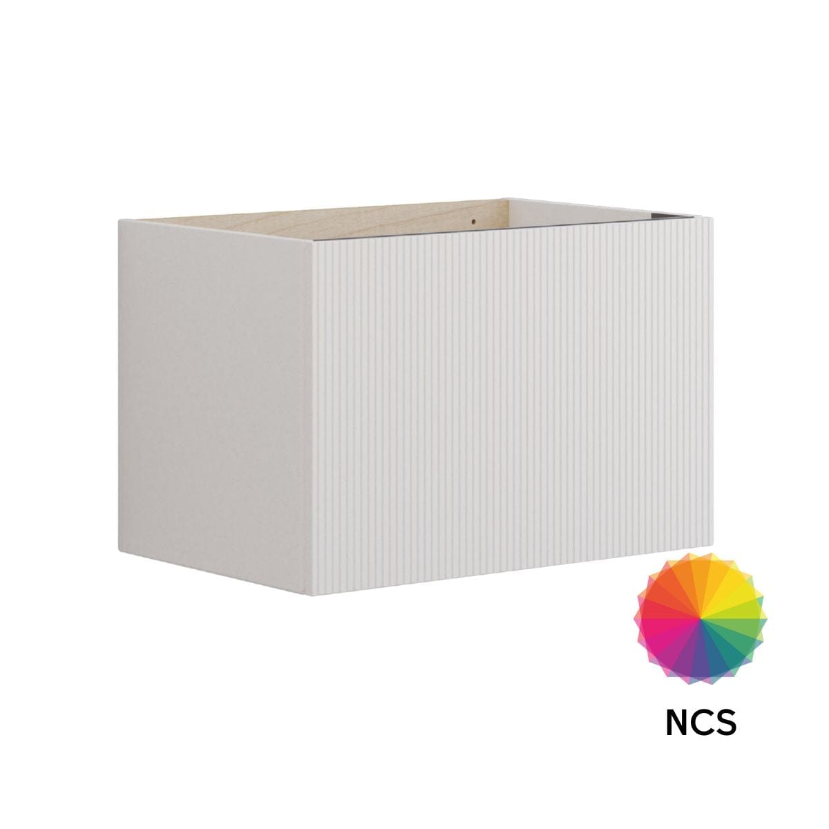 Dansani Calidris Rillet Servantskap 1 skuff D40cm NCS farge / 60cm Dansani Servantskap DA-C01-C099