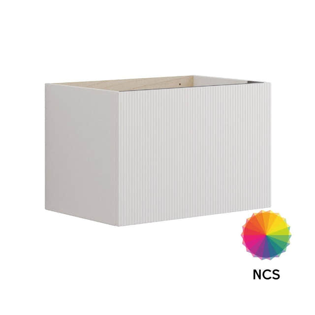 Dansani Calidris Rillet Servantskap 1 skuff D40cm NCS farge / 60cm Dansani Servantskap DA-C01-C099