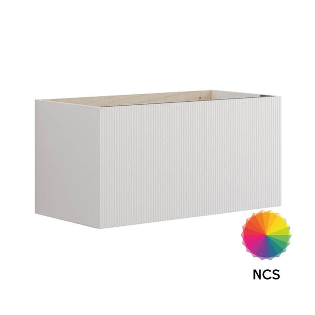 Dansani Calidris Rillet Servantskap 1 skuff D40cm NCS farge / 80cm Dansani Servantskap DA-C02-C099