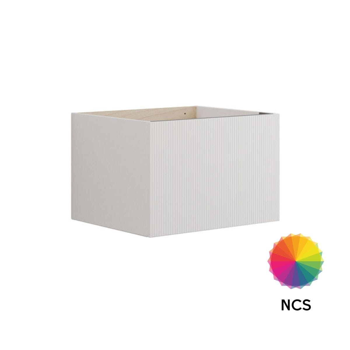 Dansani Calidris Rillet Servantskap 1 skuff D50cm NCS farge / 60cm Dansani Servantskap DA-C16-C099