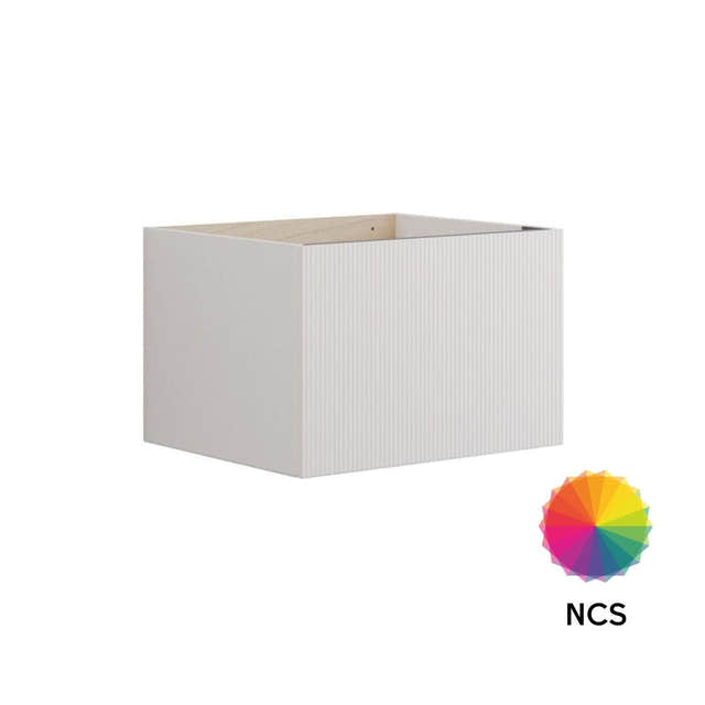 Dansani Calidris Rillet Servantskap 1 skuff D50cm NCS farge / 60cm Dansani Servantskap DA-C16-C099
