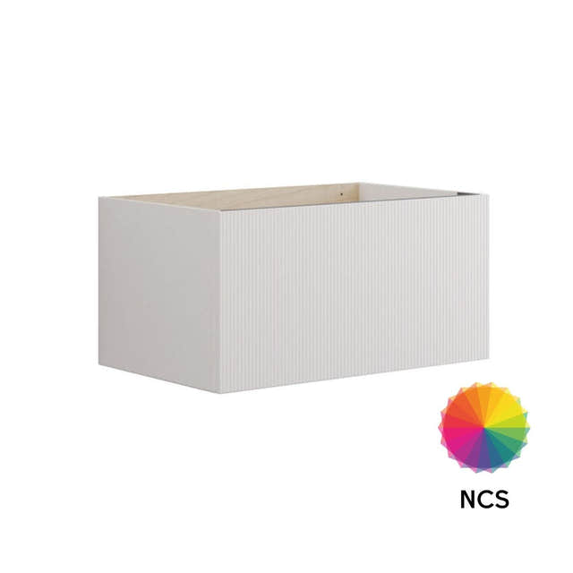 Dansani Calidris Rillet Servantskap 1 skuff D50cm NCS farge / 80cm Dansani Servantskap DA-C17-C099