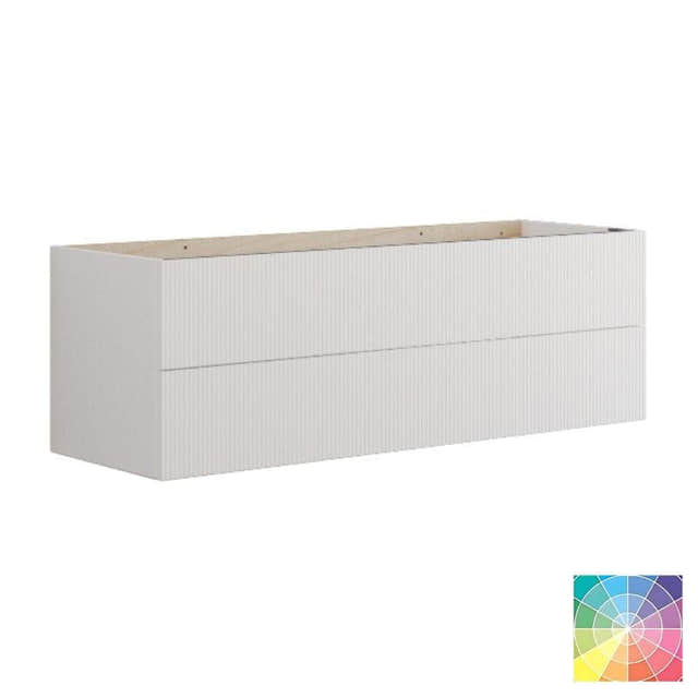 Dansani Calidris Rillet Servantskap 2 skuff D40cm NCS farge / 120cm Dansani Servantskap DA-C09-C099