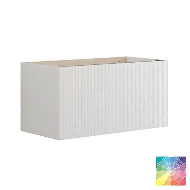 Dansani Calidris Rillet Servantskap 2 skuff D40cm NCS farge / 80cm Dansani Servantskap DA-C07-C099