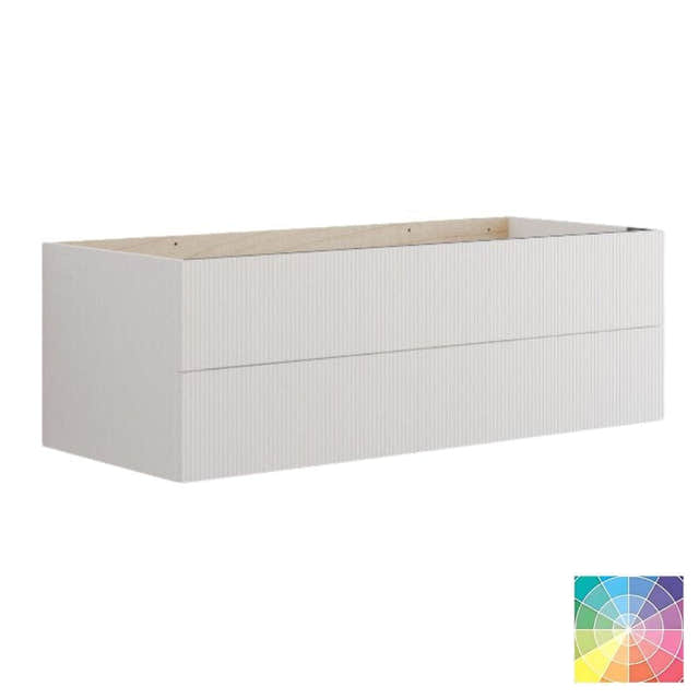 Dansani Calidris Rillet Servantskap 2 skuff D50cm NCS farge / 120cm Dansani Servantskap DA-C24-C099