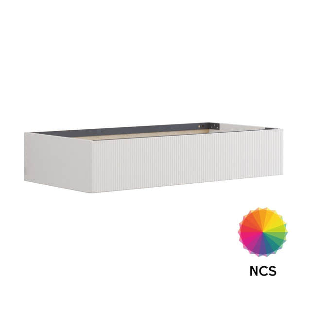 Dansani Calidris Rillet Servantskap lav 1 skuff D50cm NCS farge / 100cm Dansani Servantskap DA-C89-C099