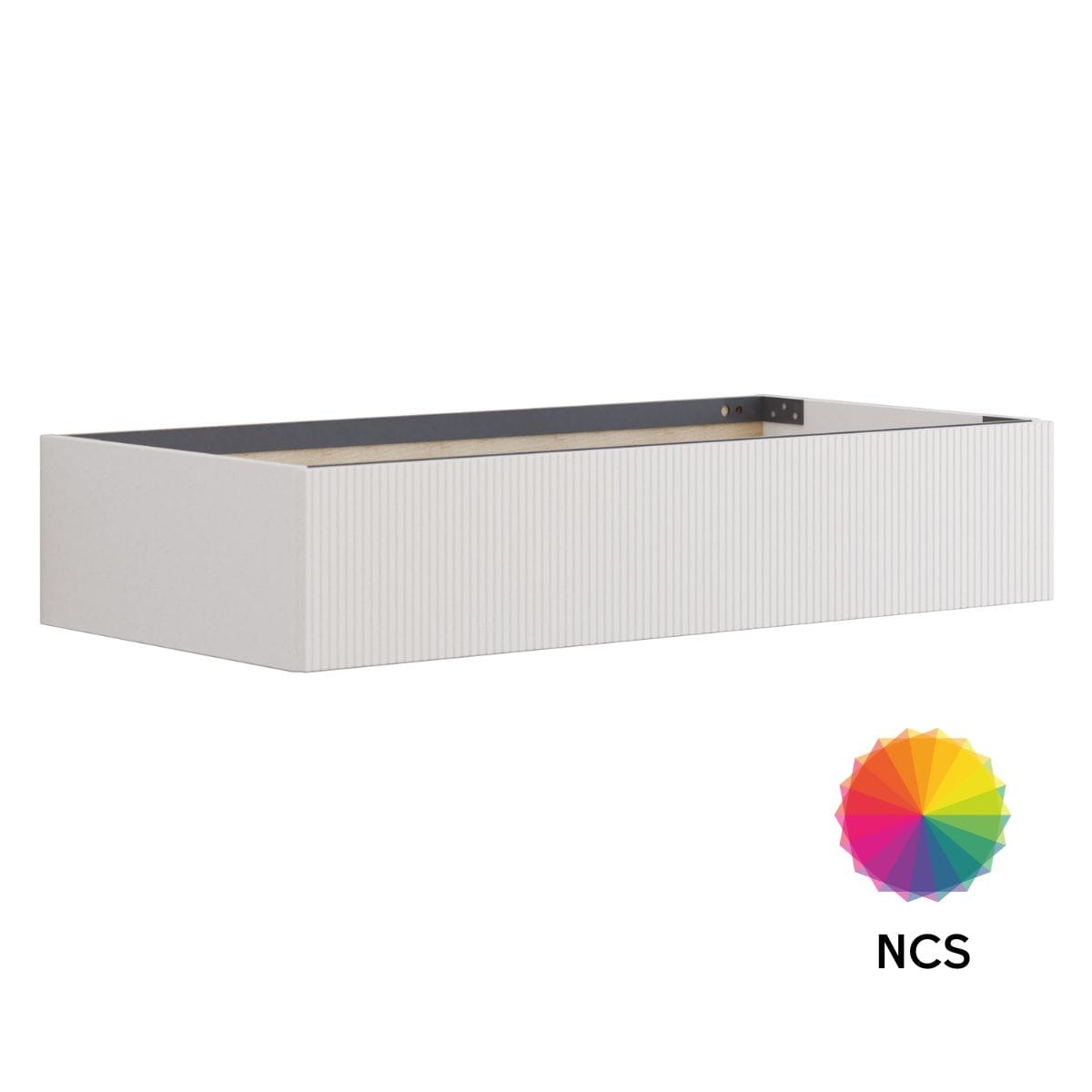 Dansani Calidris Rillet Servantskap lav 1 skuff D50cm NCS farge / 120cm Dansani Servantskap DA-C90-C099