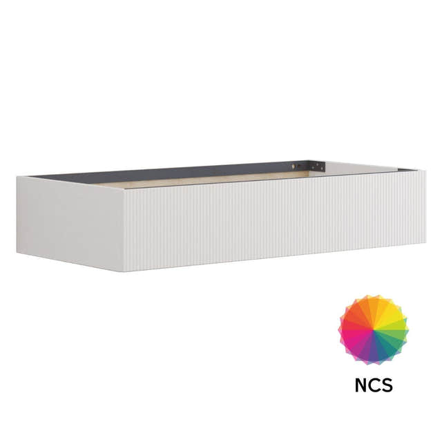 Dansani Calidris Rillet Servantskap lav 1 skuff D50cm NCS farge / 120cm Dansani Servantskap DA-C90-C099