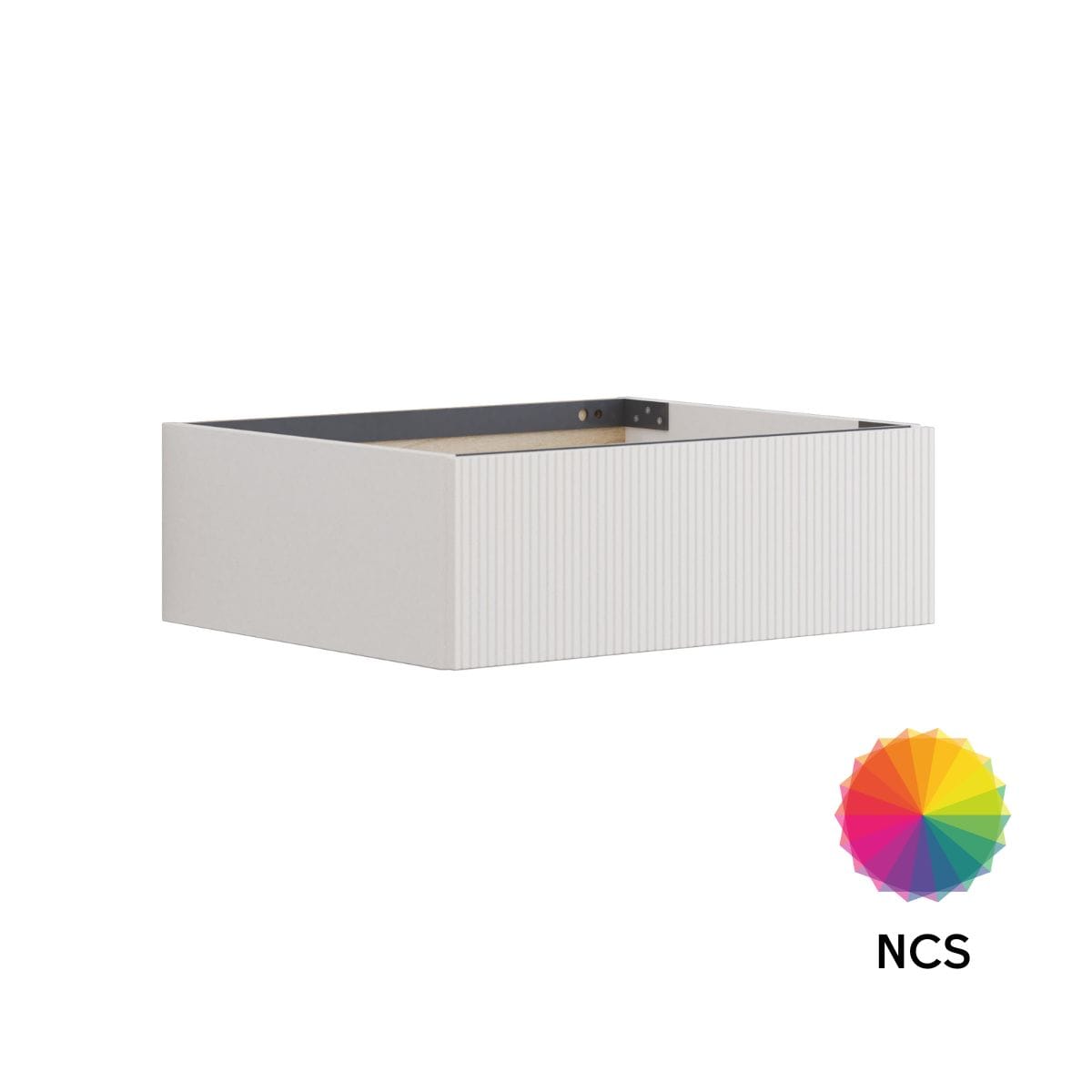 Dansani Calidris Rillet Servantskap lav 1 skuff D50cm NCS farge / 60cm Dansani Servantskap DA-C87-C099