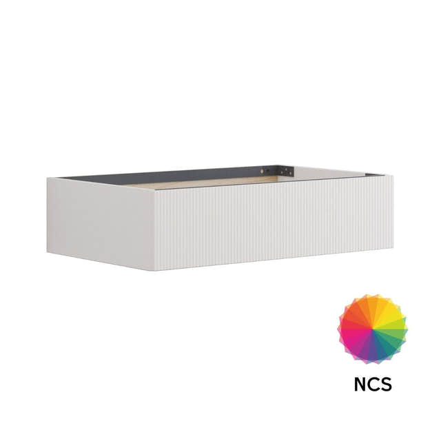 Dansani Calidris Rillet Servantskap lav 1 skuff D50cm NCS farge / 80cm Dansani Servantskap DA-C88-C099