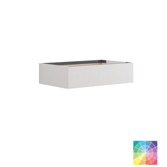 Dansani Calidris Rillet  Servantskap lav 1 skuff D50cm NCS farge / 80cm Dansani Servantskap DA-C88-C099