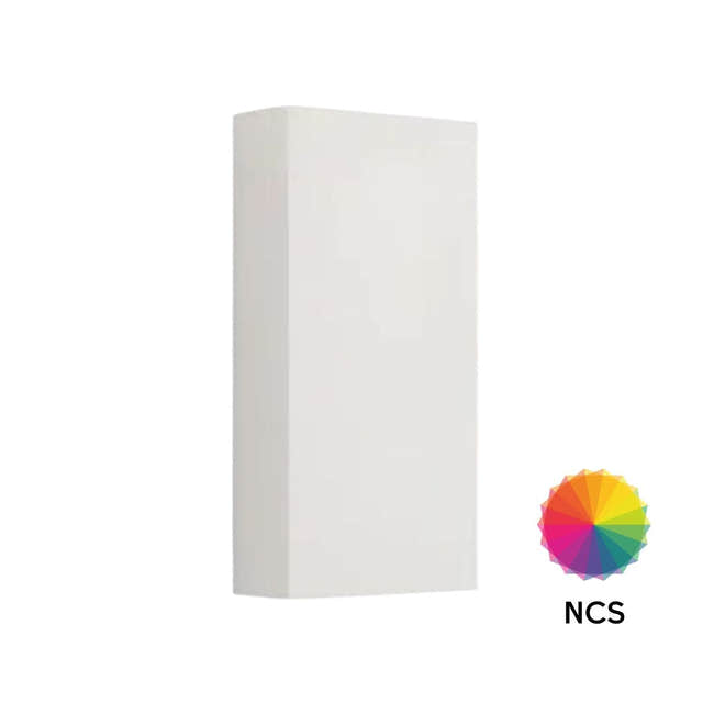 Dansani Calidris Rillet Skap 1 dør D16cm NCS farge / Høyre / 80cm Dansani Sideskap bad DA-C33-C199