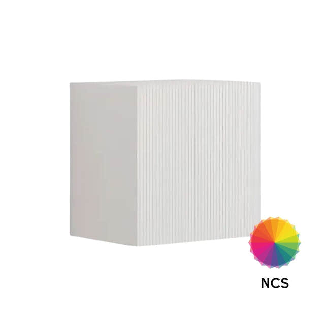 Dansani Calidris Rillet Skap 1 dør D30cm NCS farge / Høyre / 40cm Dansani Sideskap bad DA-C35-C199