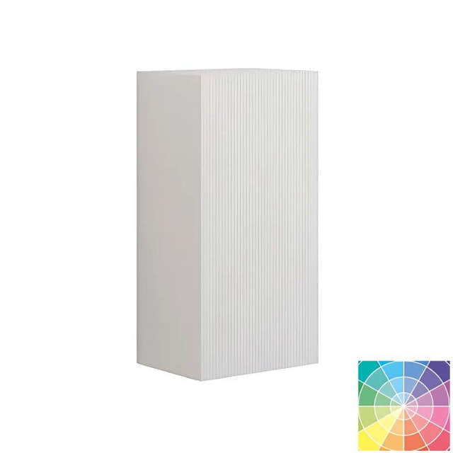 Dansani Calidris Rillet Skap 1 dør D30cm NCS farge / Høyre / 80cm Dansani Sideskap bad DA-C36-C199