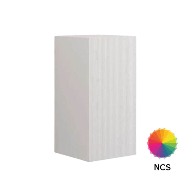 Dansani Calidris Rillet Skap 1 dør D40cm NCS farge / Høyre Dansani Sideskap bad DA-C38-C199