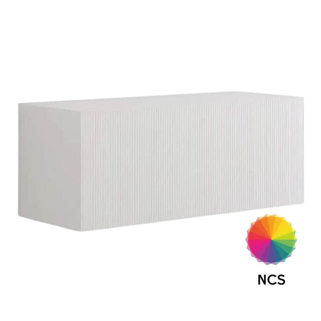 Dansani Calidris Rillet Skap 1 skuff D40cm NCS farge / 100cm Dansani Sideskap bad DA-C42-C099