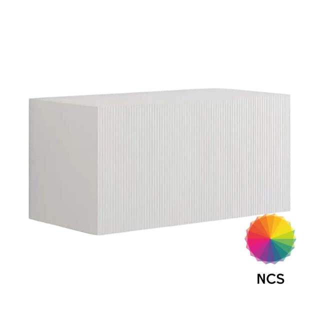 Dansani Calidris Rillet Skap 1 skuff D40cm NCS farge / 80cm Dansani Sideskap bad DA-C41-C099