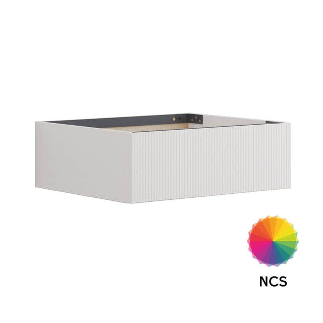 Dansani Calidris Rillet Skap 1 skuff D50cm NCS farge / 60cm / 20cm Dansani Sideskap bad DA-C83-C099