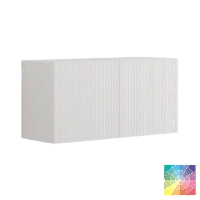 Dansani Calidris Rillet Skap 2 dører D30cm NCS farge Dansani Sideskap bad DA-C37-C099