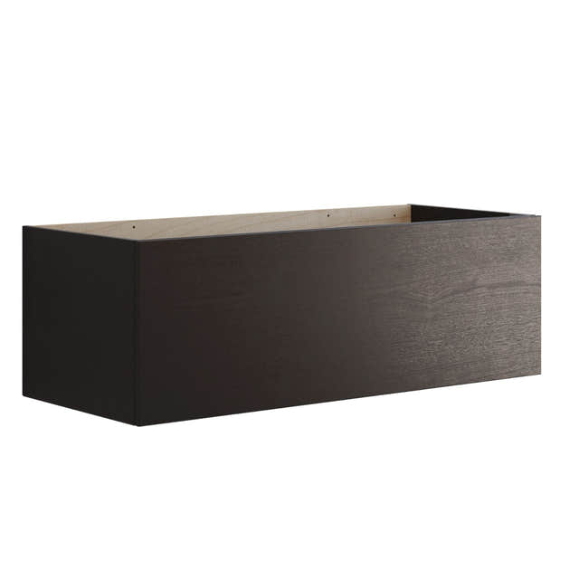 Dansani Calidris Servantskap 1sk B60-120xH40xD50cm - Glatt 120cm dobbel / Røkt eik Dansani Servantskap DA-C20-1073