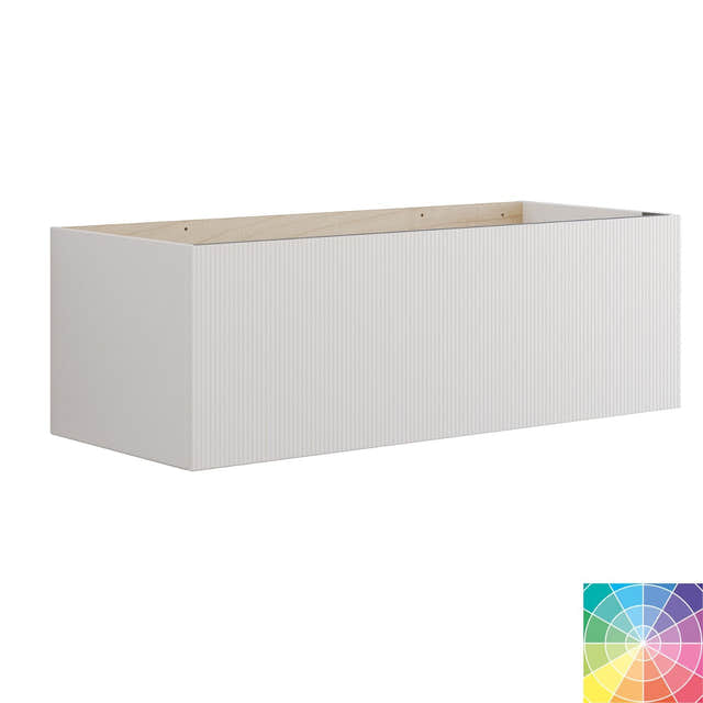 Dansani Calidris Servantskap 1sk B60-120xH40xD50cm - Rillet 120cm / NCS farge Dansani Servantskap DA-C19-C099