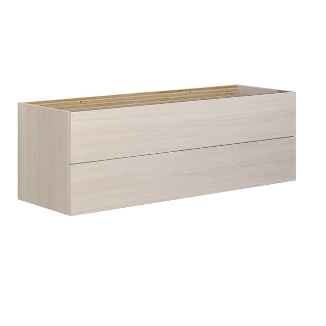 Dansani Calidris Servantskap 2sk B60-120xH40xD40cm - Glatt 120cm / Hvit eik Dansani Servantskap DA-C09-1075