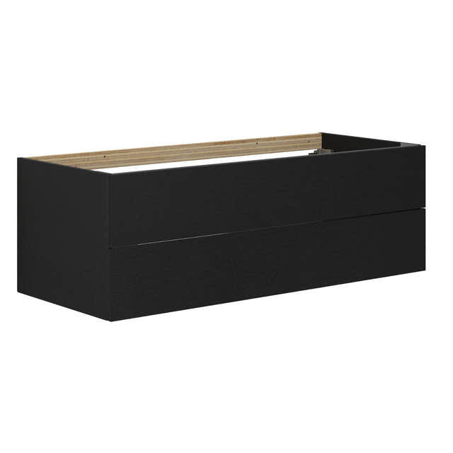 Dansani Calidris Servantskap 2sk B60-120xH40xD50cm - Glatt Eik noir / 120cm dobbel Dansani Servantskap DA-C25-1044