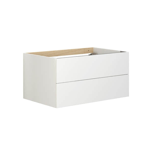 Dansani Calidris Servantskap 2sk B60-120xH40xD50cm - Glatt Hvit matt / 80cm Dansani Servantskap DA-C22-1010