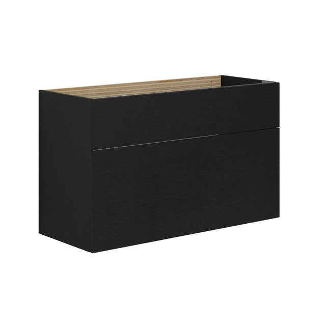 Dansani Calidris Servantskap 2sk B60-120xH60xD40cm - Glatt 100cm / Eik noir Dansani Servantskap DA-C13-1044