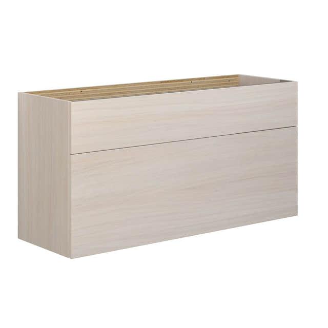 Dansani Calidris Servantskap 2sk B60-120xH60xD40cm - Glatt 120cm / Hvit eik Dansani Servantskap DA-C14-1075