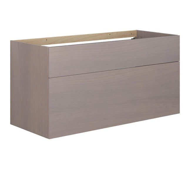 Dansani Calidris Servantskap 2sk B60-120xH60xD50cm - Glatt Grå eik / 120cm dobbel Dansani Servantskap DA-C30-1076