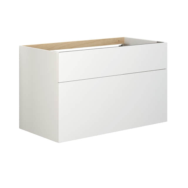 Dansani Calidris Servantskap 2sk B60-120xH60xD50cm - Glatt Hvit matt / 100cm Dansani Servantskap DA-C28-1010