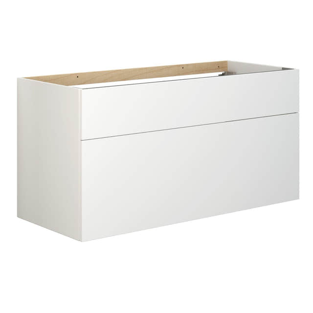 Dansani Calidris Servantskap 2sk B60-120xH60xD50cm - Glatt Hvit matt / 120cm Dansani Servantskap DA-C29-1010