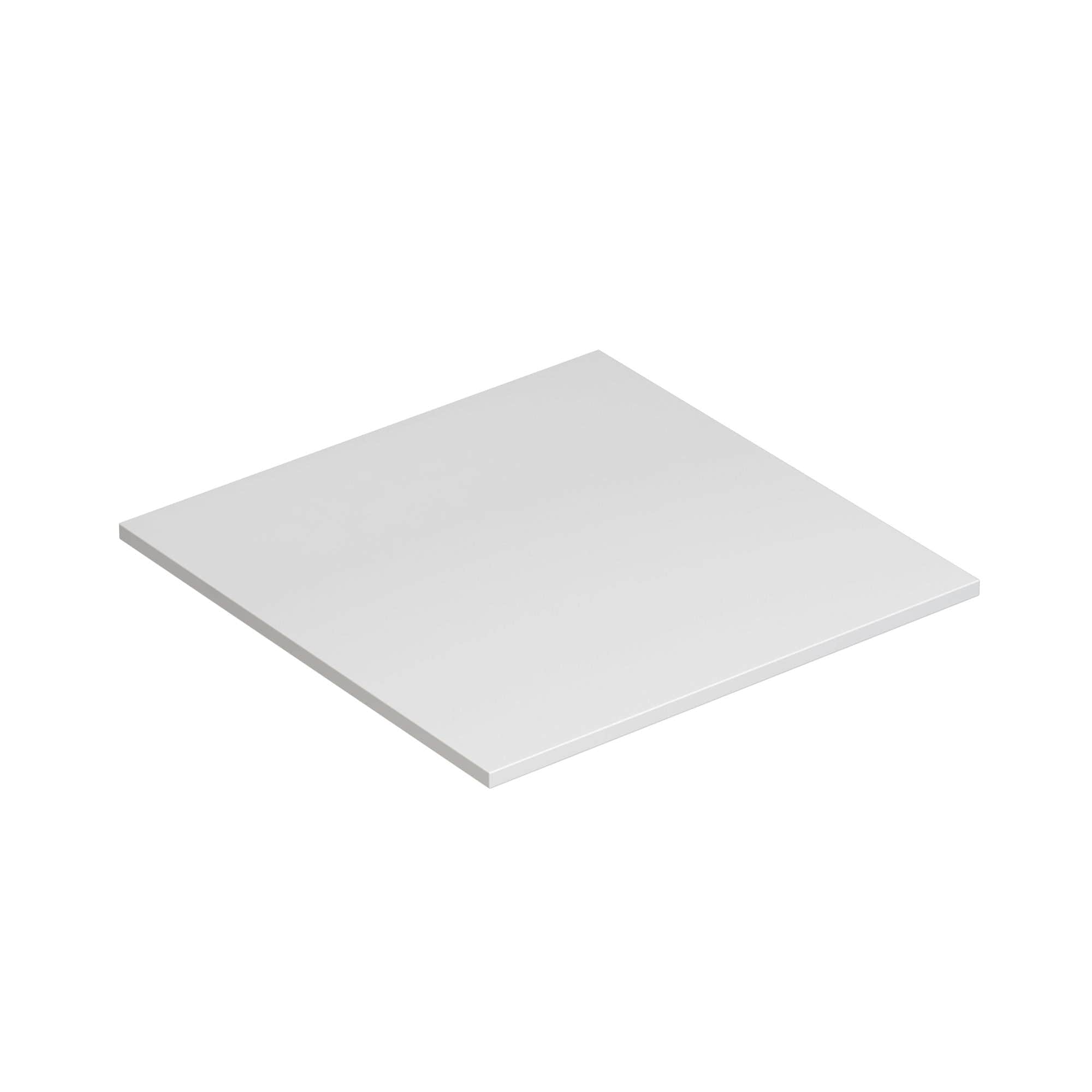 Dansani Calidris Shape Kompositt Benkeplate D40 måltilpasset Hvit matt / 40cm Dansani Benkeplate bad DA-631104003