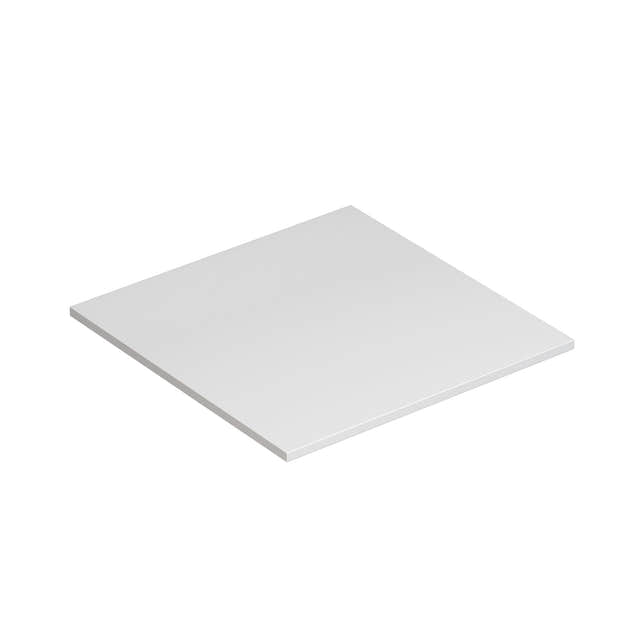 Dansani Calidris Shape Kompositt Benkeplate D40 måltilpasset Hvit matt / 40cm Dansani Benkeplate bad DA-631104003