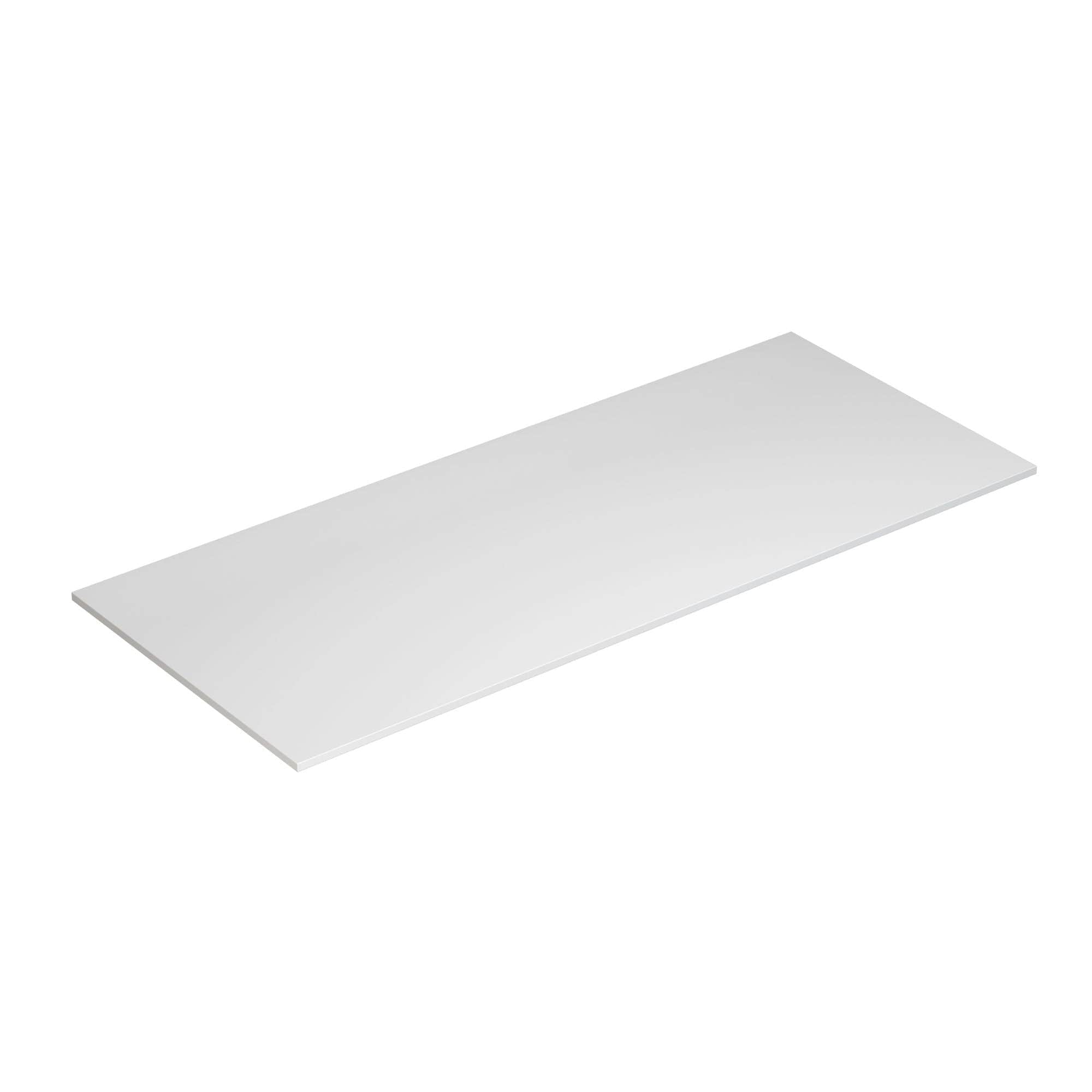 Dansani Calidris Shape Kompositt Benkeplate D50 måltilpasset Hvit matt / 120cm Dansani Benkeplate bad DA-631212003