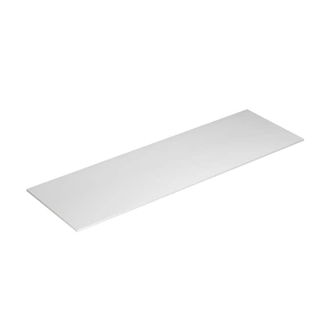 Dansani Calidris Shape Kompositt Benkeplate D50 måltilpasset Hvit matt / 160cm Dansani Benkeplate bad DA-631216003