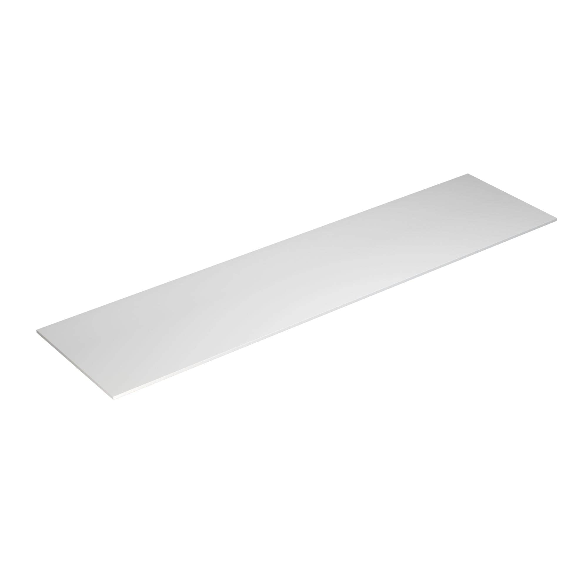 Dansani Calidris Shape Kompositt Benkeplate D50 måltilpasset Hvit matt / 200cm Dansani Benkeplate bad DA-631220003