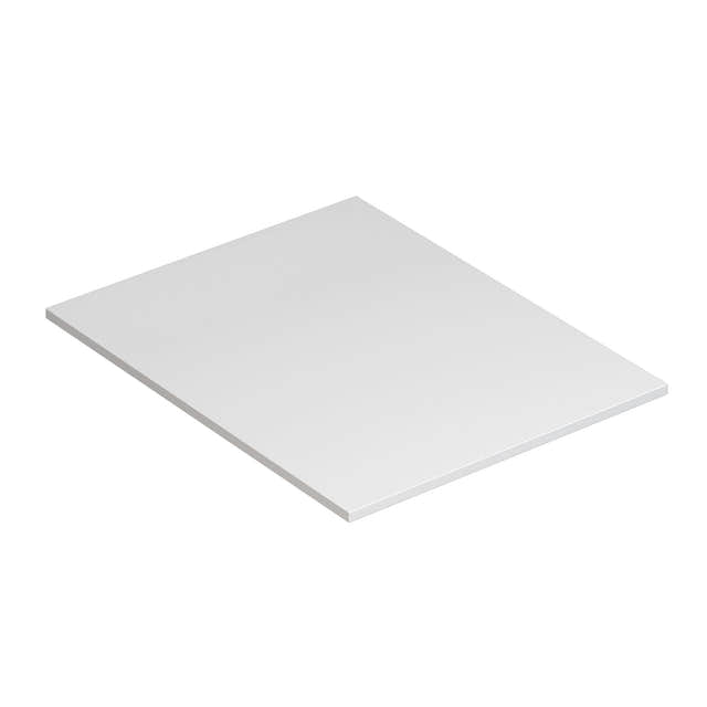 Dansani Calidris Shape Kompositt Benkeplate D50 måltilpasset Hvit matt / 60cm Dansani Benkeplate bad DA-631206003