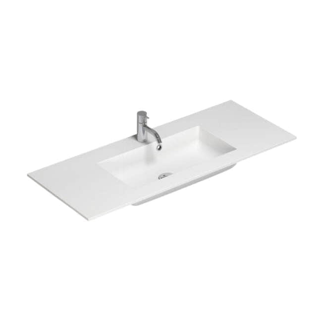 Dansani Calidris Shape Kompositt Servant B60-139xH1xD40cm Hvit matt / 100cm Dansani Møbelservant DA-631121103