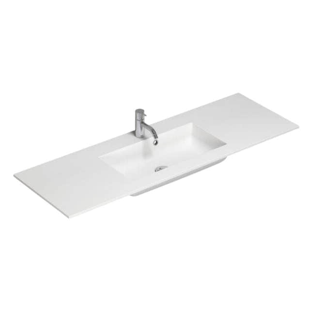 Dansani Calidris Shape Kompositt Servant B60-139xH1xD40cm Hvit matt / 120cm Dansani Møbelservant DA-631122103