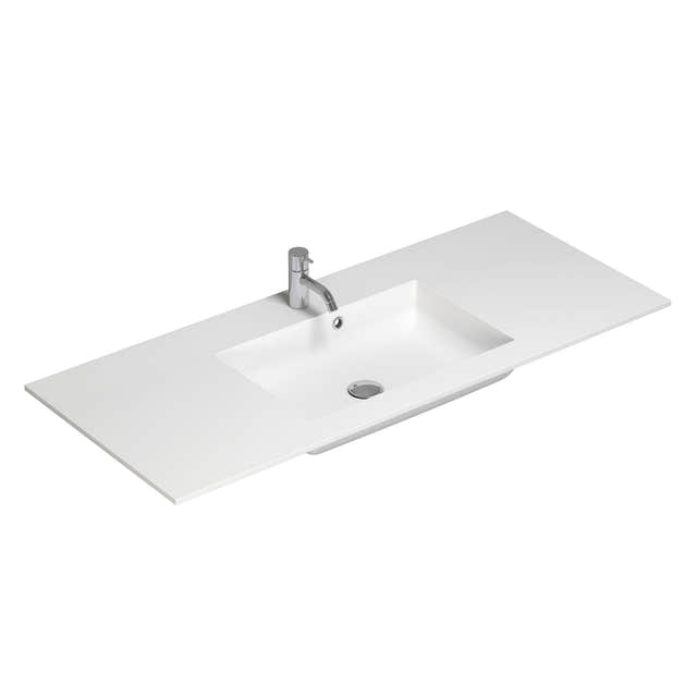 Dansani Calidris Shape Kompositt Servant D50 måltilpasset Hvit matt / 120cm Dansani Møbelservant DA-631212403