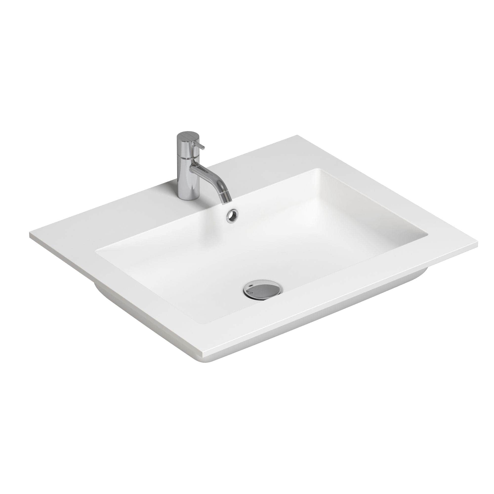 Dansani Calidris Shape Kompositt Servant D50 måltilpasset Hvit matt / 60cm Dansani Møbelservant DA-631206403