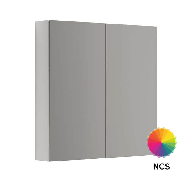 Dansani Calidris Speil Overskap 2 dører NCS eik Dansani Sideskap bad DA-C34-5066