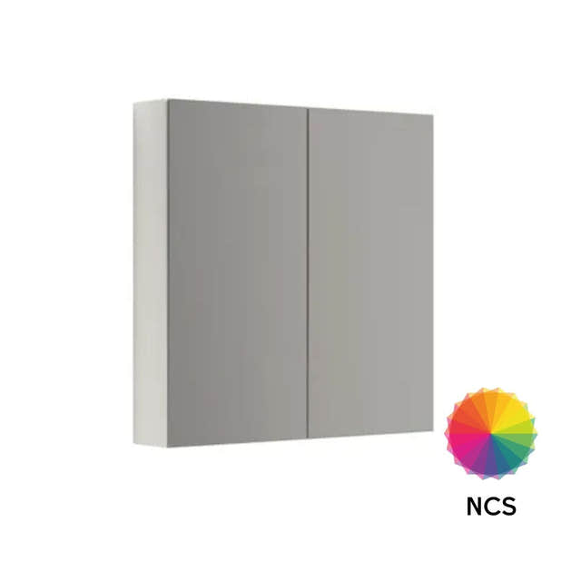 Dansani Calidris Speil Overskap 2 dører NCS farge Dansani Sideskap bad DA-C34-5099
