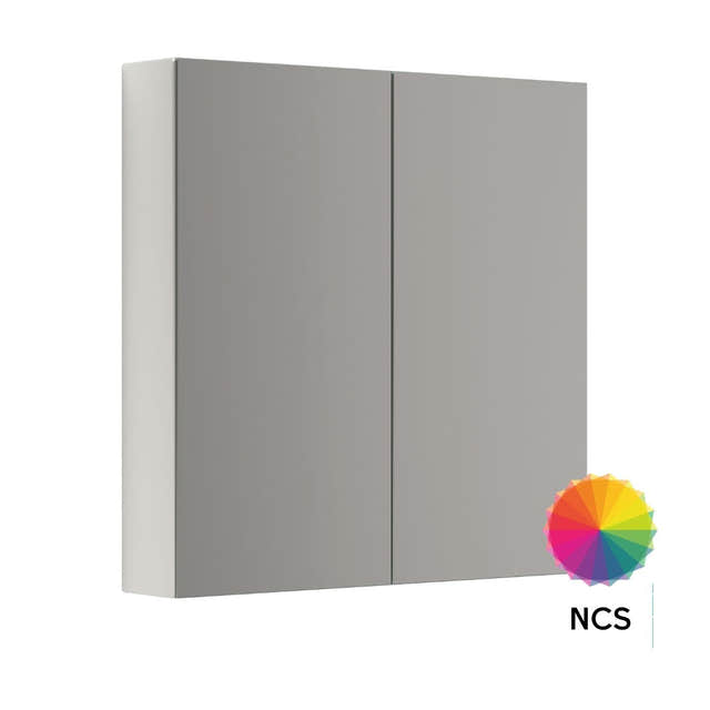 Dansani Calidris Speil Overskap 2 dører NCS farge Dansani Sideskap bad DA-C34-5099